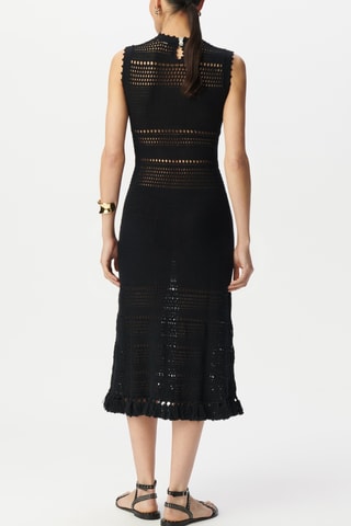 Abito midi - Nero - IKKS