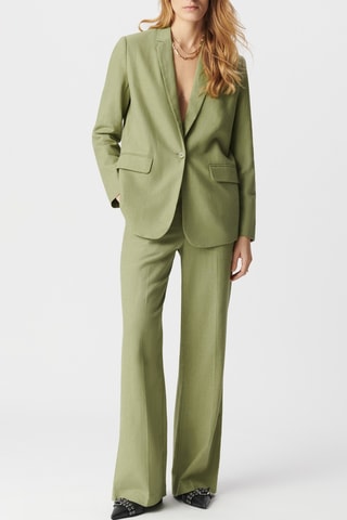 Giacca in lino - Verde - IKKS