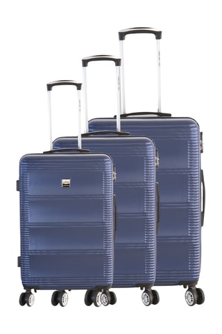 Set 3 valigie France Bag - Navy - 55/65/75 cm