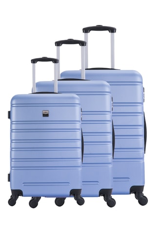 Set 3 valigie - Blu - 55/65/75 cm