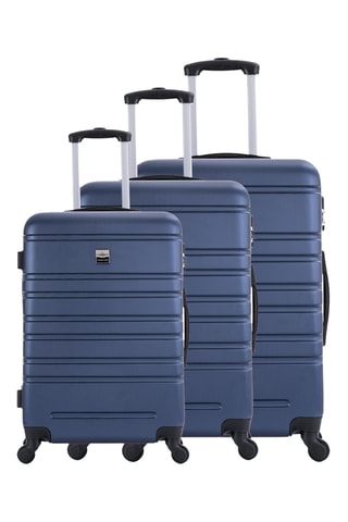Set 3 valigie France Bag - Navy - 55/65/75 cm