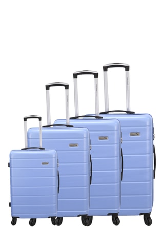 Set 4 valigie Challenger - Lavanda - 55/75/80/85 cm