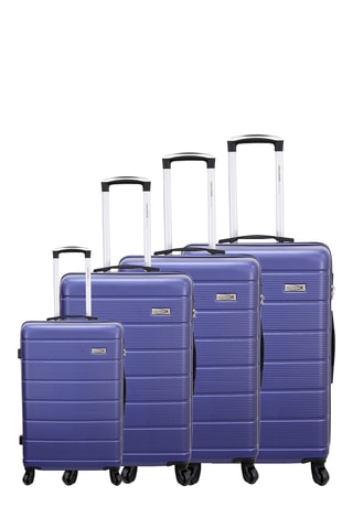 Set 4 valigie Challenger - Navy - 55/75/80/85 cm