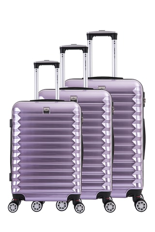 Set 3 valigie - Lilla - 56/66/76 cm