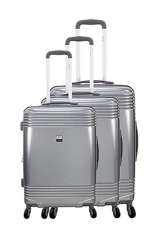 Set 3 valigie Green Travel - Antracite - 55/65/75 cm