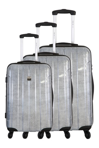 Set 3 valigie France Bag - Grigio - 55/65/75 cm
