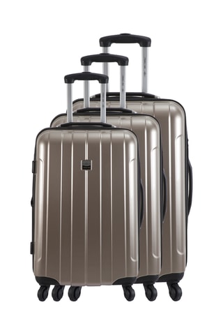 Set 3 valigie France Bag - Champagne - 55/65/75 cm