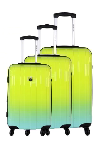 Set 3 valigie France Bag - Giallo - 55/65/75 cm