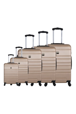 Set 5 valigie France Bag - Champagne - 45/55/75/80/85 cm