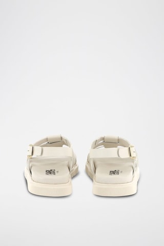Sandalias de piel - Blanco - Karl Lagerfeld