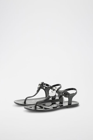 Sandalias con brillo - Negro - Karl Lagerfeld
