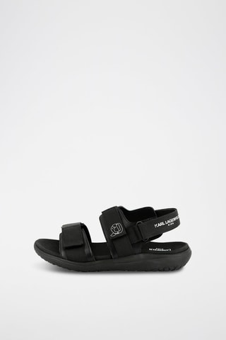 Sandalias de piel - Negro - Karl Lagerfeld