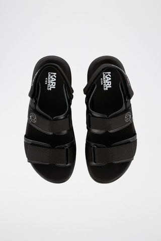 Sandalias de piel - Negro - Karl Lagerfeld