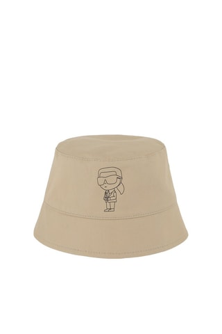 Gorro bucket - Beige - Karl Lagerfeld