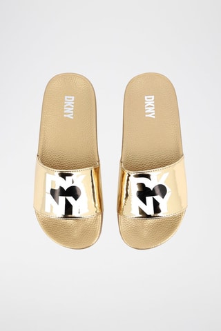 Sandalias con brillo - Dorado - DKNY