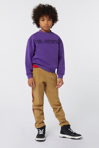 Zapatillas altas de piel - Negro - Karl Lagerfeld