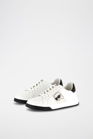 Zapatillas de piel - Blanco - Karl Lagerfeld