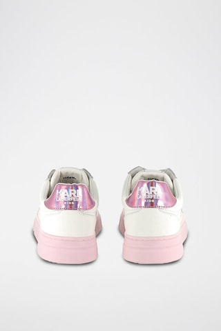 Zapatillas de piel - Blanco - Karl Lagerfeld