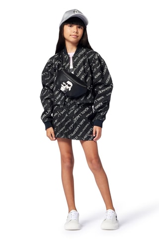 Zapatillas de piel con plataforma - Blanco - Karl Lagerfeld