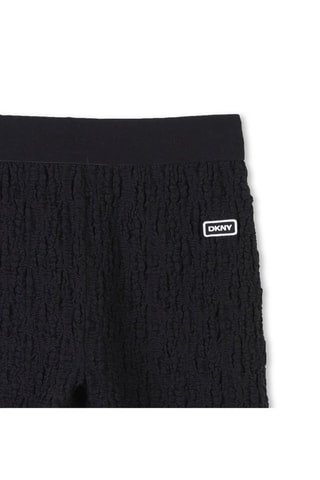 Pantalón wide leg - Negro - DKNY
