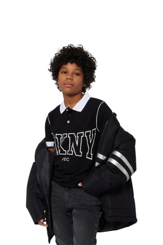 Parka con capucha - Negro - DKNY