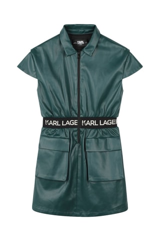 Vestido - Verde oscuro - Karl Lagerfeld