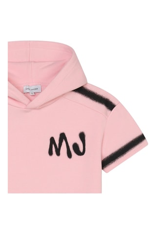 Vestido sudadera con capucha - Rosa - Marc jacobs