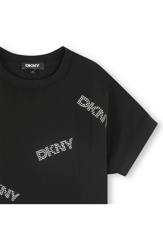 Vestido camiseta - Negro - DKNY