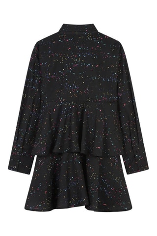 Vestido avolantado - Negro - DKNY