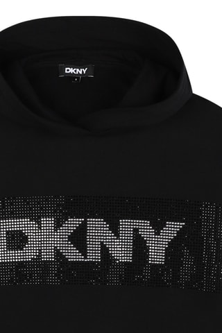 Vestido sudadera - Negro - DKNY