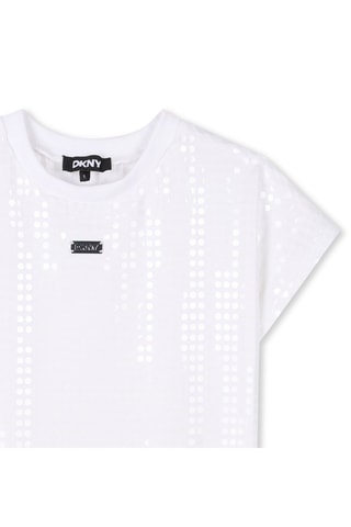 Vestido recto - Blanco - DKNY