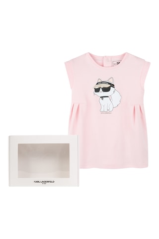 Vestido - Rosa pastel - Karl Lagerfeld