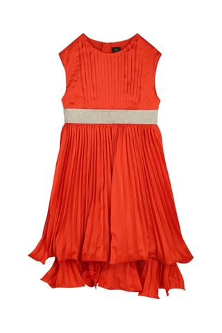 Vestido trapecio sin mangas - Naranja - Karl Lagerfeld