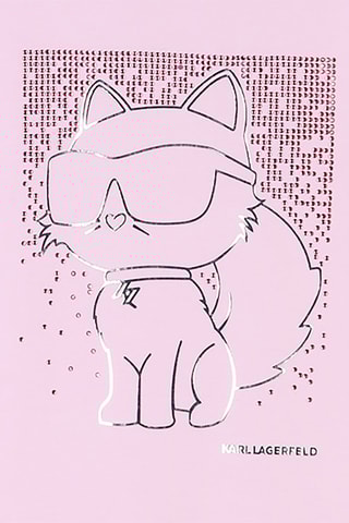 Vestido recto - Rosa pastel - Karl Lagerfeld