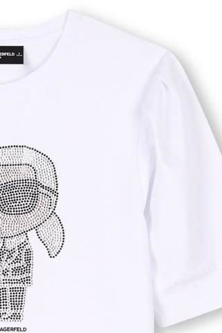 Vestido recto - Blanco - Karl Lagerfeld