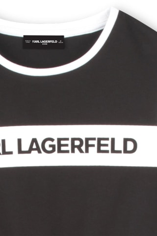 Vestido recto sin mangas - Negro - Karl Lagerfeld