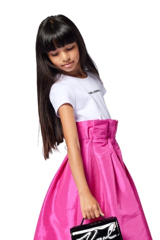 Vestido trapecio - Rosa - Karl Lagerfeld