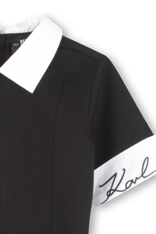 Vestido corto - Negro - Karl Lagerfeld