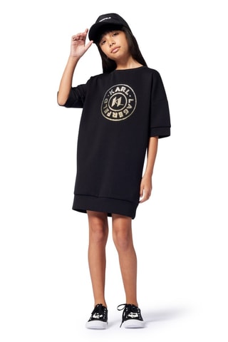 Vestido sudadera - Negro - Karl Lagerfeld