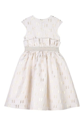 Vestido evasé - Blanco - Karl Lagerfeld