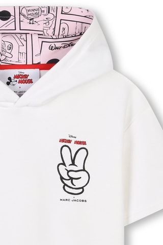 Vestido sudadera con capucha - Blanco - Marc Jacobs