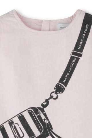 Vestido trapecio sin mangas - Rosa pastel - Marc Jacobs