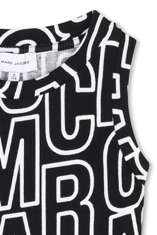 Vestido recto sin mangas - Negro - Marc Jacobs