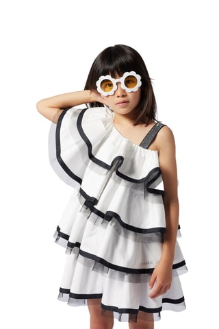 Vestido asimétrico - Blanco - Marc Jacobs