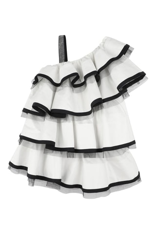 Vestido asimétrico - Blanco - Marc Jacobs