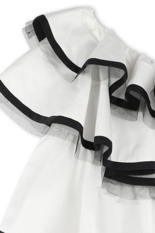 Vestido asimétrico - Blanco - Marc Jacobs