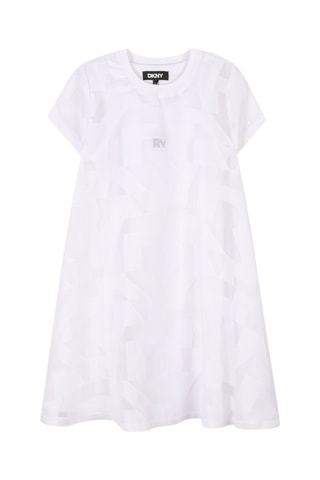 Vestido recto - Blanco - DKNY