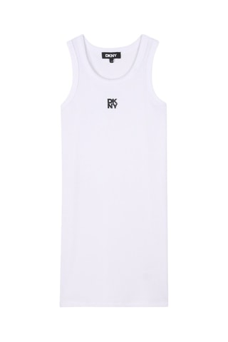 Vestido recto - Blanco - DKNY