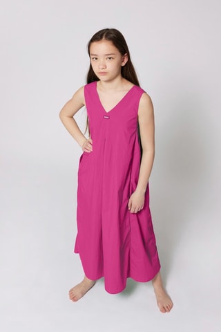 Vestido trapecio sin mangas - Rosa fucsia - DKNY