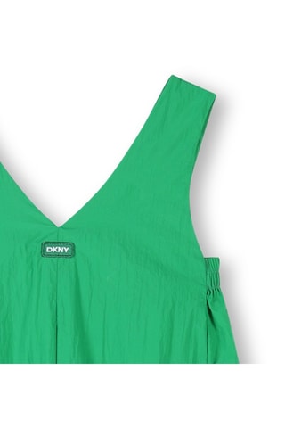 Vestido largo sin mangas - Verde - DKNY